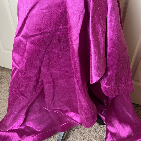 B. Darlin Women's Open Back Full Length Maxi Prom/Evening Dress Size 11/12 - Picture 5 of 8